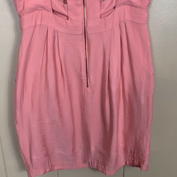 BCBGeneration WOMEN’S SWEETHEART CUTOUT BELLINI COCKTAIL DRESS SIZE 6 - Picture 7 of 11